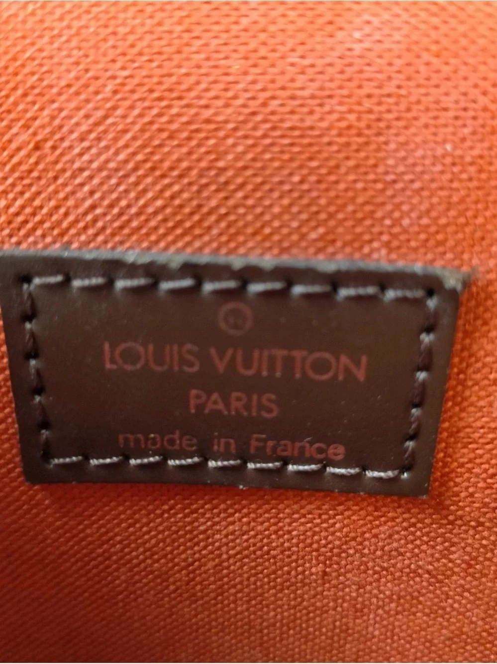 Louis Vuitton Damier Ebene Pochette Mathilda Crossbody Shoulder Bag